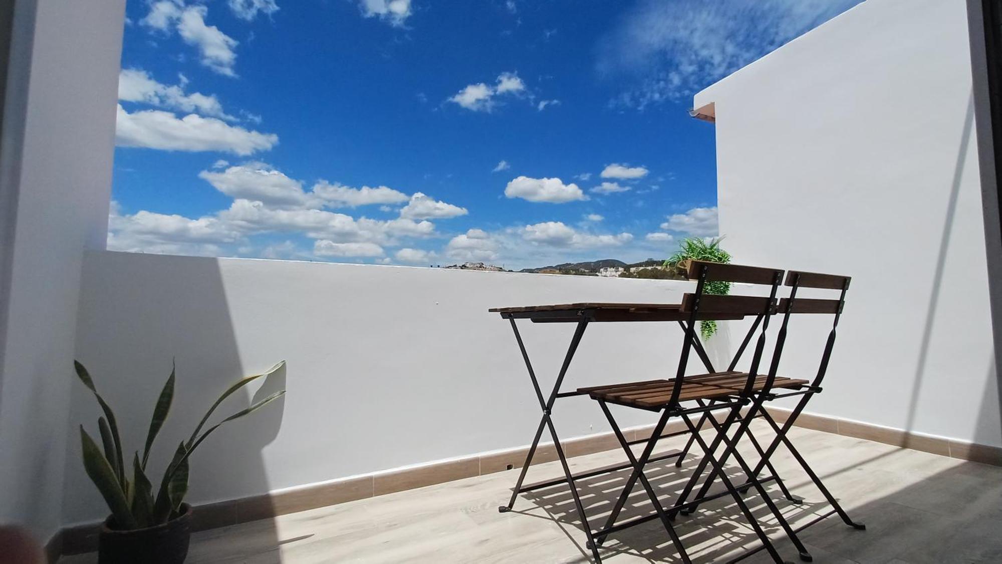 マラガTerrace Penthouse And Chillアパートメント エクステリア 写真